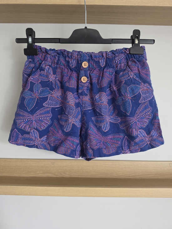 OshKosh B'gosh Other - OshKosh B'gosh Navy Blue and Pink Butterfly Print Shorts